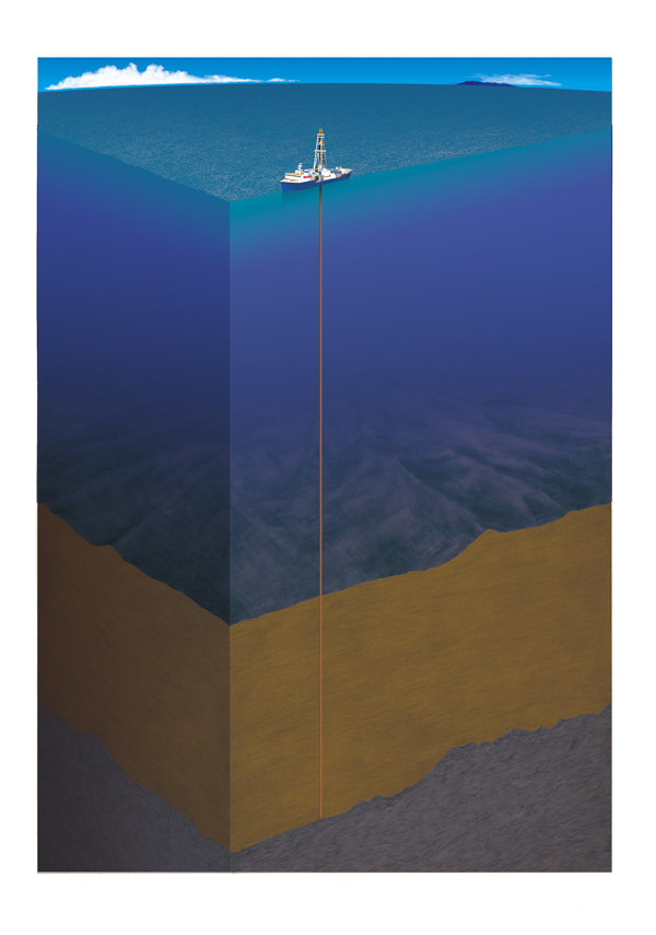 海底下生命圏イラスト